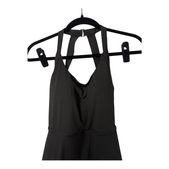 Halara Softlyzero Airy Twisted Cool Touch Activewear Dress Black Easy Peezy XS - Picture 7 of 12